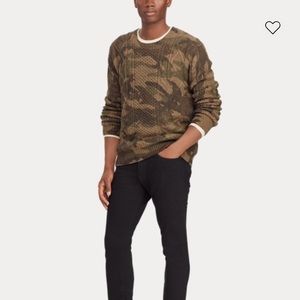 Ralph Lauren Camo Wool Sweater